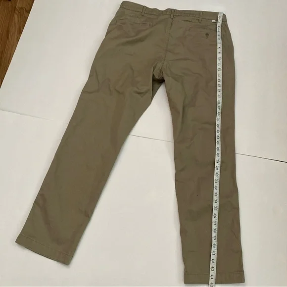 Levi's Two Hose Brand Khaki Pants Men’s Size 38 X 34 Chino Straight  Flat Front - Picture 7 of 16